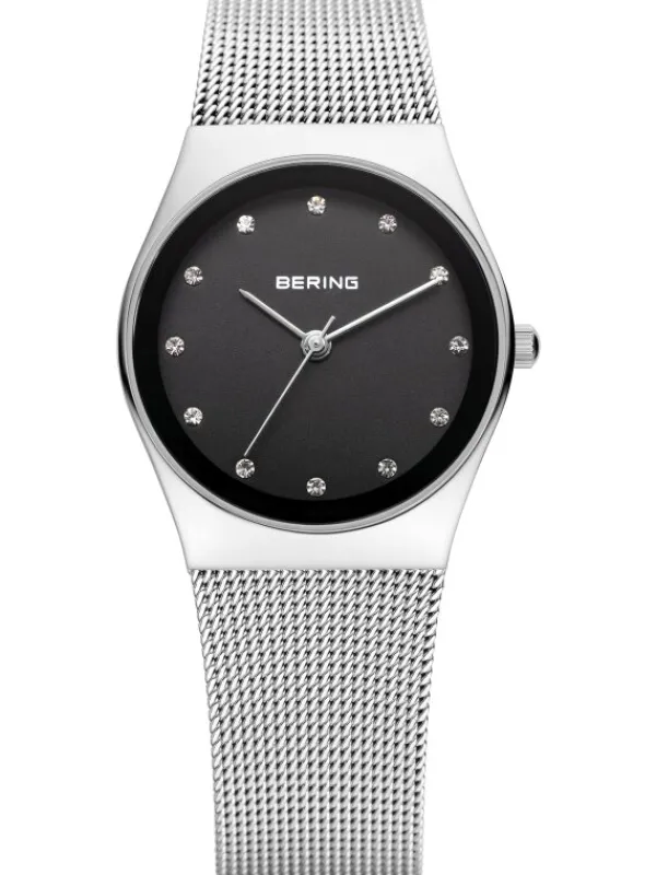 BERING Damenuhren-Armbanduhr mit Milanaise Armband 12927-002