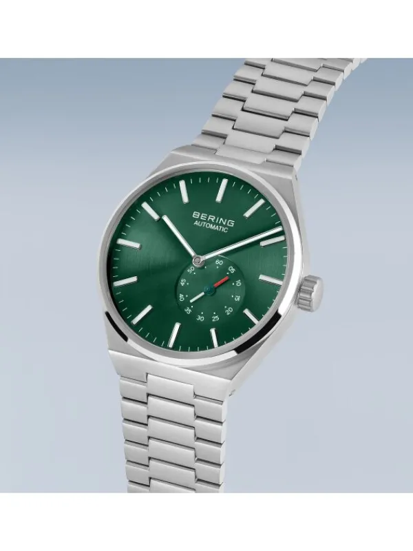 BERING Herrenuhren-Automatic Grün 19441-708
