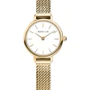 BERING Damenuhren-Classic gold mit Milanaise Armband 11022-334