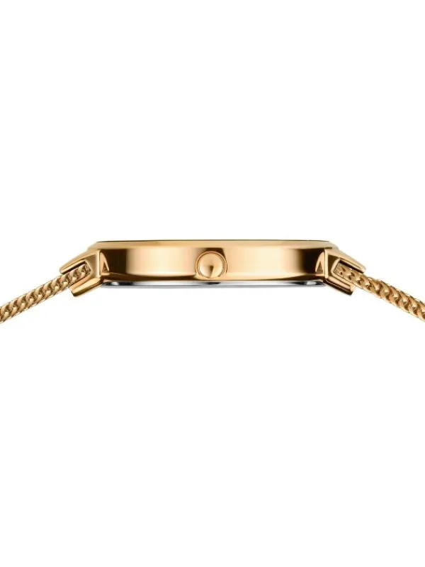 BERING Damenuhren-Classic gold mit Milanaise Armband 14531-334