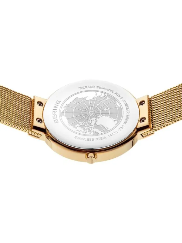 BERING Damenuhren-Classic goldf. 14531-330