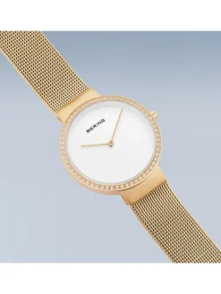 BERING Damenuhren-Classic goldf. 14531-330