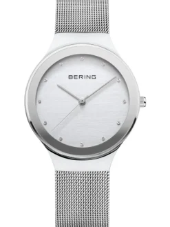 BERING Damenuhren-Damenuhr mit Milanaisearmband 12934-000