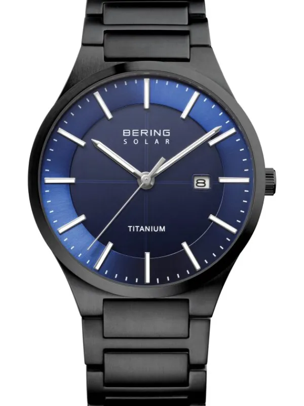 BERING Herrenuhren-Herrenuhr Solar Titan 15239-727