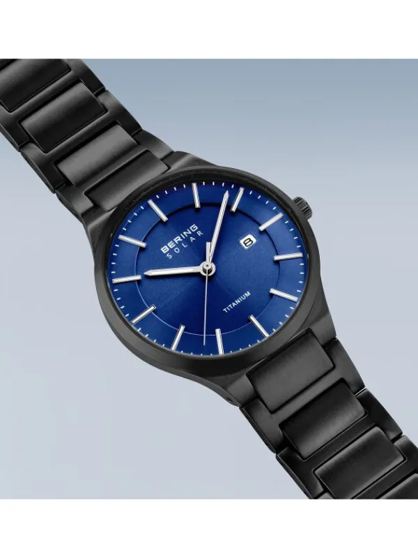 BERING Herrenuhren-Herrenuhr Solar Titan 15239-727