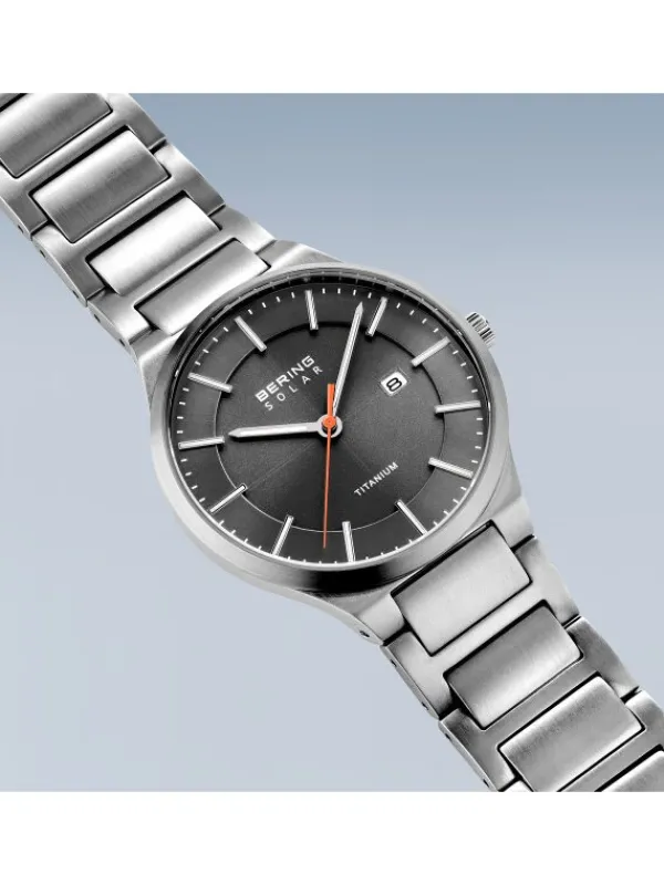 BERING Herrenuhren-Herrenuhr Solar Titan 15239-779