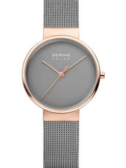 BERING Damenuhren-Slim Solar 14331-369