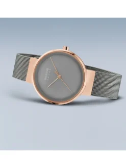 BERING Damenuhren-Slim Solar 14331-369