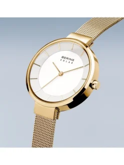 BERING Damenuhren-Slim Solar 14631-324