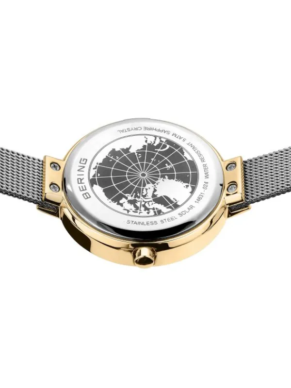 BERING Damenuhren-Slim Solar 14631-024