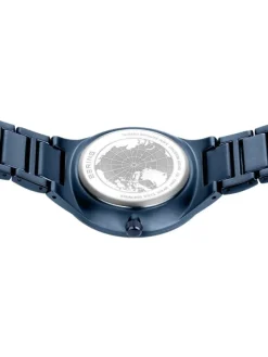 BERING Herrenuhren-Slim Solar blau 14442-797