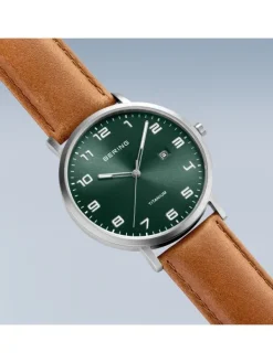 BERING Herrenuhren-Titanium 18640-568