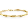 Boccia Titanium Armbänder-Armband Titan Glieder Verlauf goldf. 03037-03