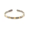 Boccia Titanium Armbänder-Armband Titan Glieder Bicolor 0313-02