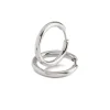 Boccia Titanium Ohrschmuck-CREOLE 23mm Titan 05072-01