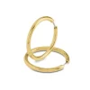Boccia Titanium Ohrschmuck-CREOLE 31mm Titan goldf. 05073-02