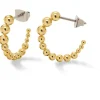 Boccia Titanium Ohrschmuck-HalbCREOLE 20mm Titan goldf. 05067-02