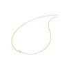 Boccia Titanium Halsketten + Collier-Halskette Titan goldf. Perle 08080-02