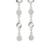 Boccia Titanium Ohrschmuck-Ohrhänger Titan Plättchen 05063-01