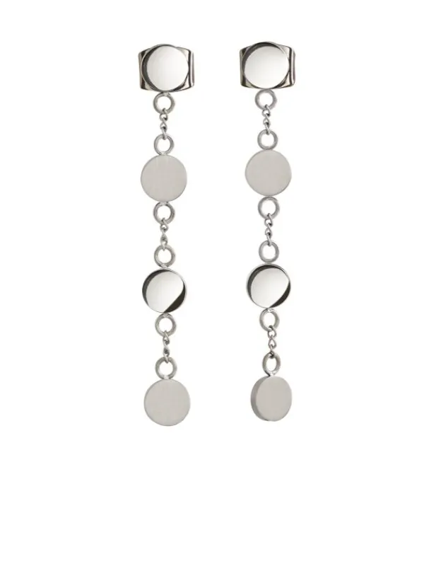 Boccia Titanium Ohrschmuck-Ohrhänger Titan Plättchen 05063-01