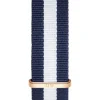 Daniel Wellington Uhrenarmbänder | Zubehör-Bd f 0104DW 20 mm, Glasgow Nato DW00200004