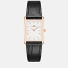 Daniel Wellington Damenuhren-Bound 32 mm Black Crocodile roseg. DW00100693