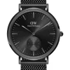 Daniel Wellington Herrenuhren-CLASSIC MULTI-EYE Ashfield Onyx 40mm DW00100714