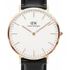 Daniel Wellington Herrenuhren-Classic Sheffield Rose 40 DW00100007