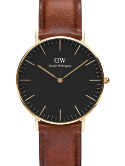 Daniel Wellington Herrenuhren-Classic 36 St Mawes G Black DW00100545