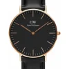 Daniel Wellington Damenuhren | Herrenuhren-Classic Black Sheffield Rose 36 DW00100139