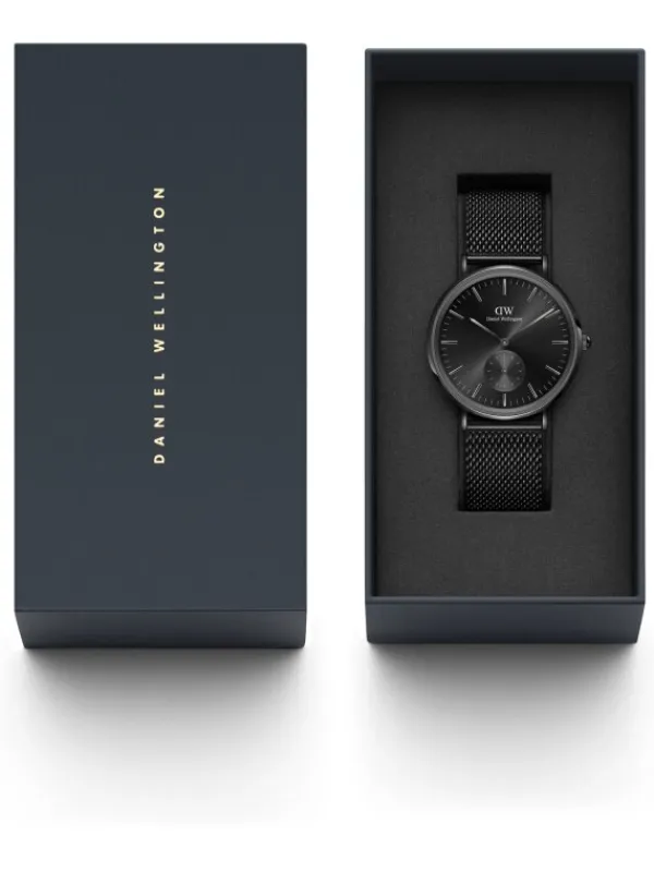 Daniel Wellington Herrenuhren-CLASSIC MULTI-EYE Ashfield Onyx 40mm DW00100714