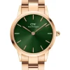 Daniel Wellington Damenuhren-Iconic Link Emerald DW00100421
