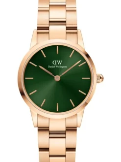 Daniel Wellington Damenuhren-Iconic Link Emerald DW00100421