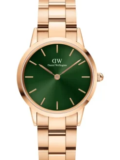 Daniel Wellington Damenuhren-Iconic Link Emerald DW00100420