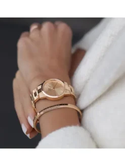 Daniel Wellington Damenuhren-Iconic Unitone, rosé 28mm DW00100401