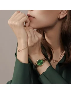 Daniel Wellington Damenuhren-Iconic Link Emerald DW00100421