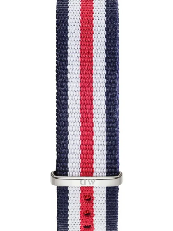 Daniel Wellington Uhrenarmbänder | Zubehör-Original DW Uhrenarmband - Canterbury Nato, gold, 18 mm DW00200051