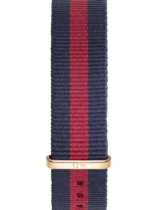 Daniel Wellington Uhrenarmbänder | Zubehör-Original DW Uhrenarmband - Oxford Nato, rosé, 18 mm DW00200029