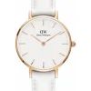 Daniel Wellington Damenuhren-Petite Bondi Rose 28mm Weiß DW00100249