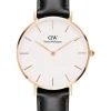 Daniel Wellington Damenuhren-Petite Sheffield rosé 32mm we DW00100174