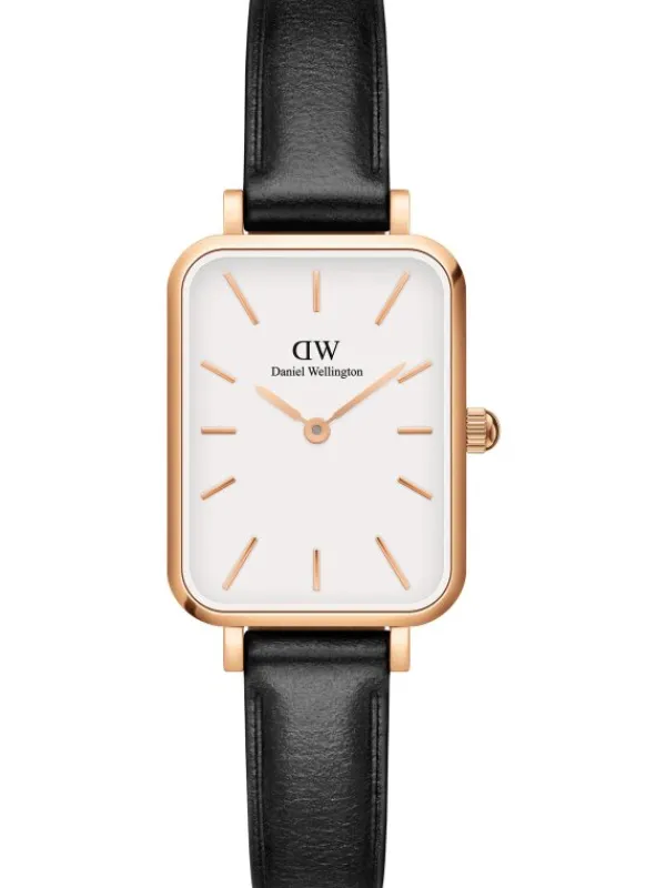 Daniel Wellington Damenuhren-Quadro Sheffield Weiß Roségold DW00100434