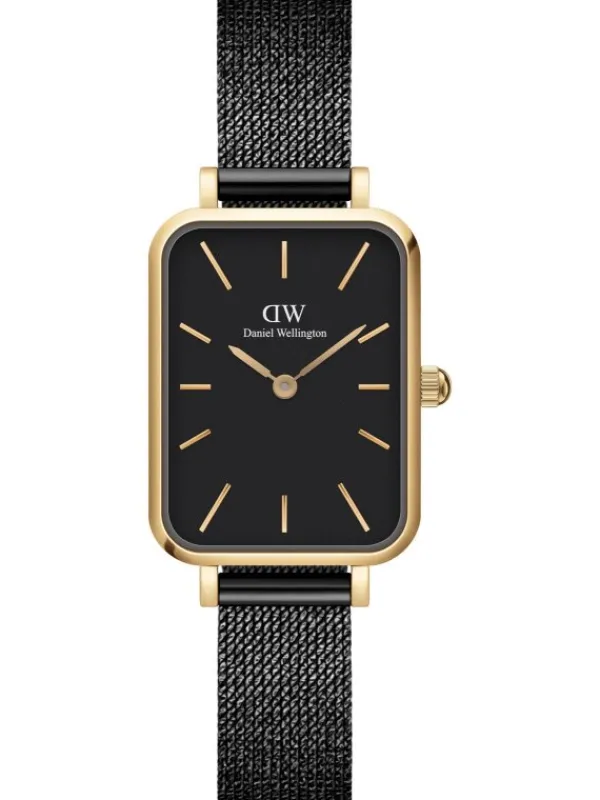Daniel Wellington Damenuhren-Quadro 20X26 Ashfield G Black DW00100558