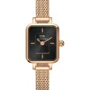 Daniel Wellington Damenuhren-QUADRO MINI Melrose ONYX DW00100647