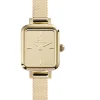 Daniel Wellington Damenuhren-Quadro Mini Reflection goldfarben DW00100801