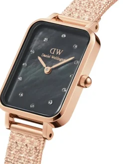 Daniel Wellington Damenuhren-Quadro Lumine Pressed Piano Melrose 20X26 DW00100579