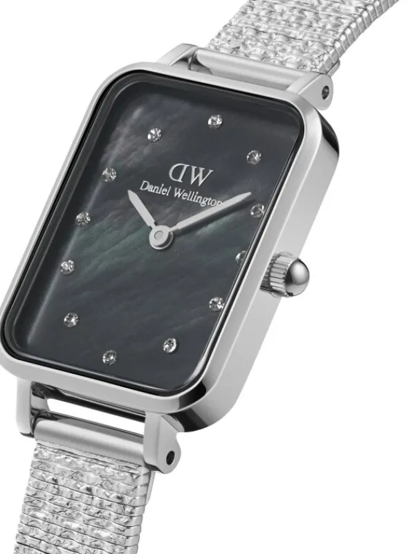 Daniel Wellington Damenuhren-Quadro Lumine Pressed Piano Sterling 20X26 DW00100581