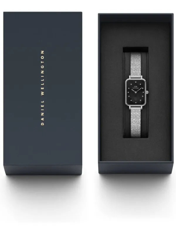 Daniel Wellington Damenuhren-Quadro Lumine Pressed Piano Sterling 20X26 DW00100581