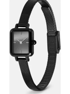 Daniel Wellington Damenuhren-Quadro Mini Reflection schwarz DW00100802