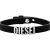 DIESEL Armbänder-LEATHER/STEEL DX1346040