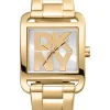 DKNY Damenuhren-City Maxi goldf. DK1L001M0045